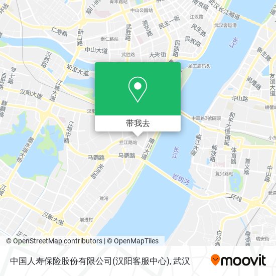 中国人寿保险股份有限公司(汉阳客服中心)地图