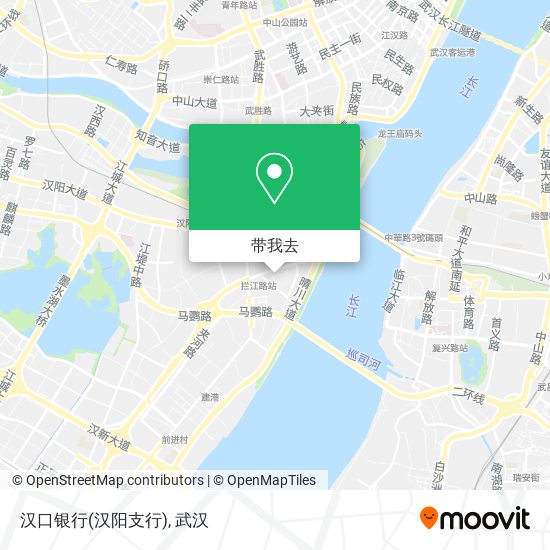 汉口银行(汉阳支行)地图