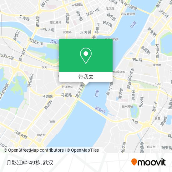 月影江畔-49栋地图