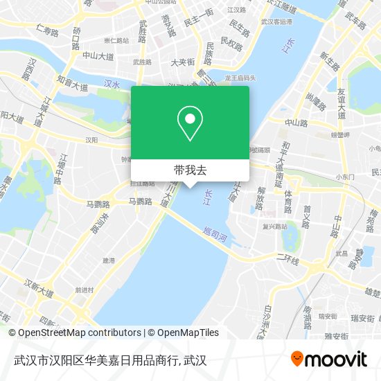 武汉市汉阳区华美嘉日用品商行地图