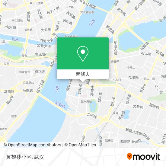 黄鹤楼小区地图