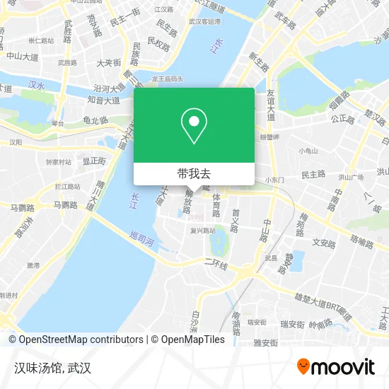 汉味汤馆地图