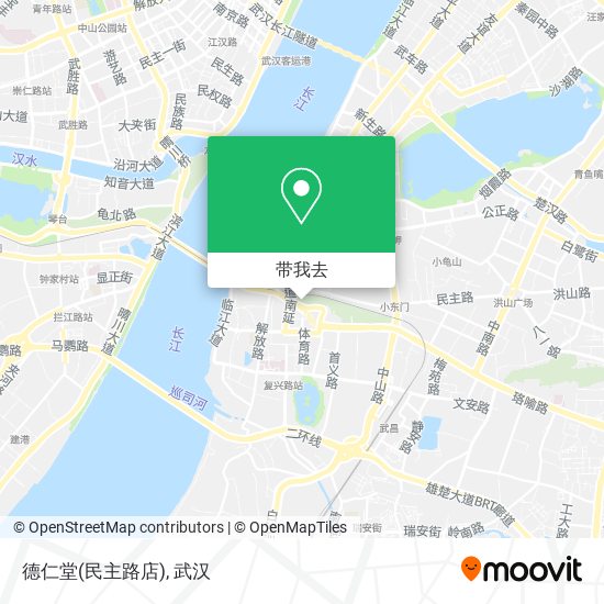 德仁堂(民主路店)地图