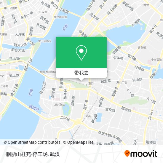 胭脂山桂苑-停车场地图