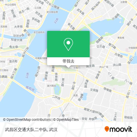 武昌区交通大队二中队地图