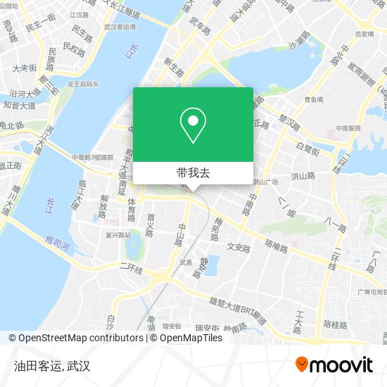 油田客运地图