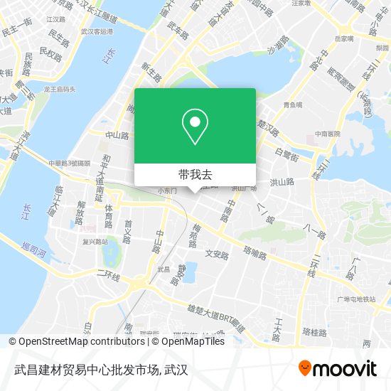 武昌建材贸易中心批发市场地图