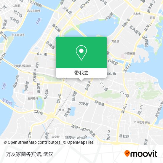 万友家商务宾馆地图