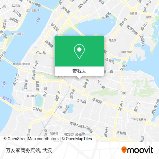 万友家商务宾馆地图