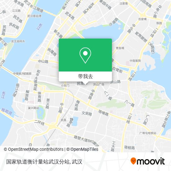 国家轨道衡计量站武汉分站地图