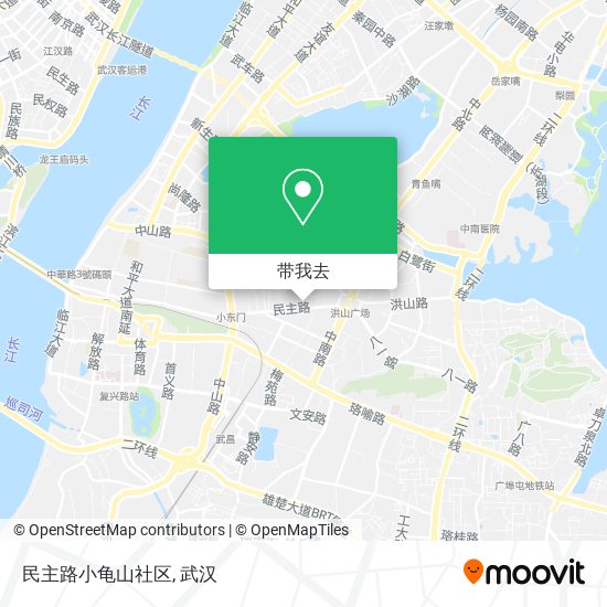 民主路小龟山社区地图