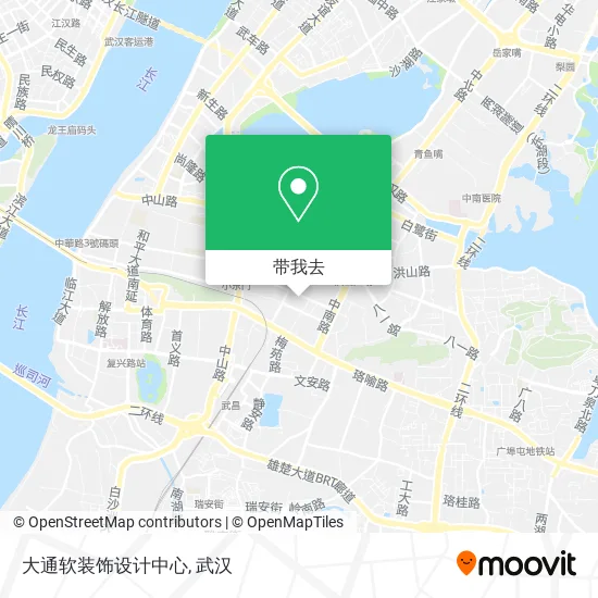 大通软装饰设计中心地图