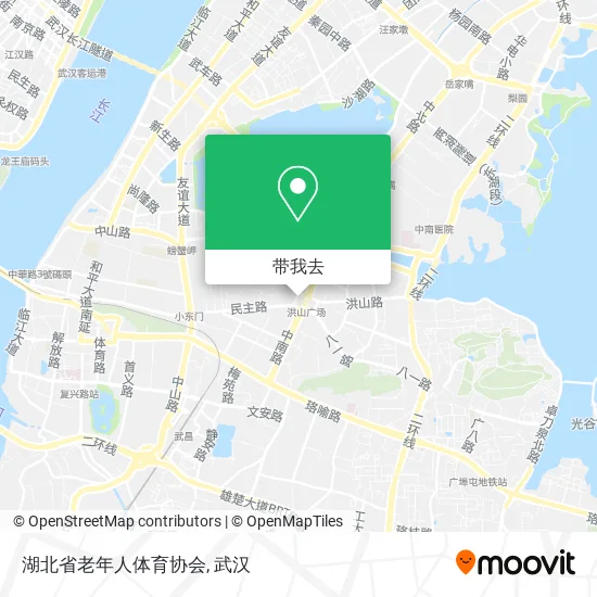 湖北省老年人体育协会地图