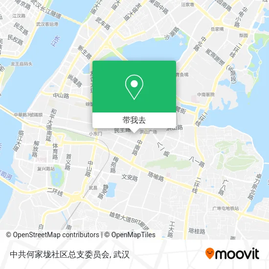 中共何家垅社区总支委员会地图