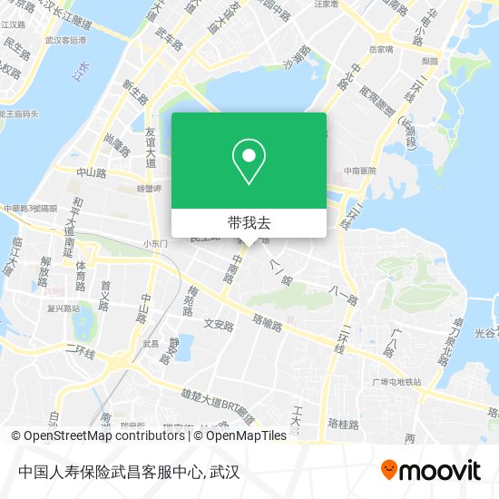 中国人寿保险武昌客服中心地图