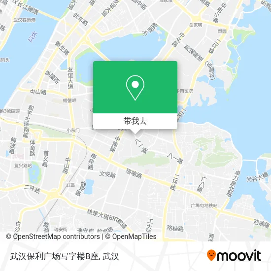 武汉保利广场写字楼B座地图