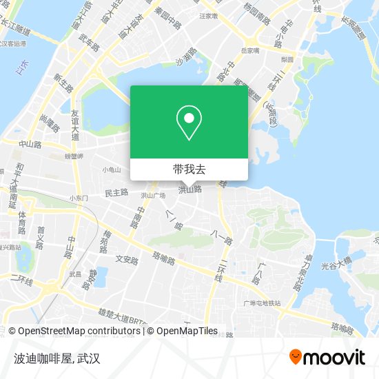 波迪咖啡屋地图