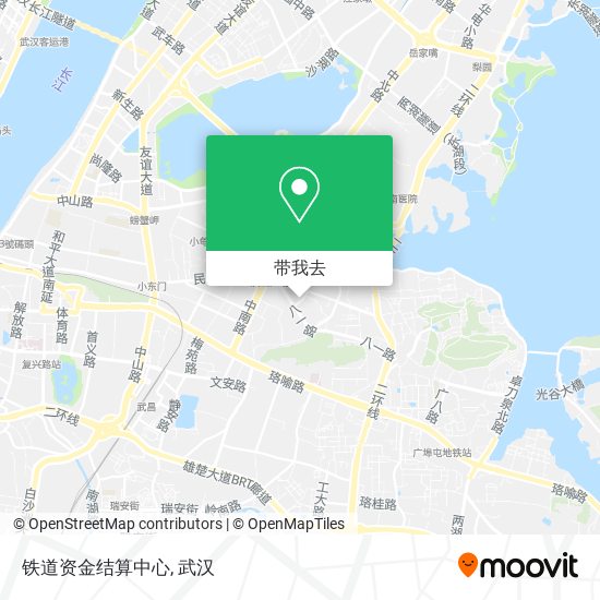 铁道资金结算中心地图