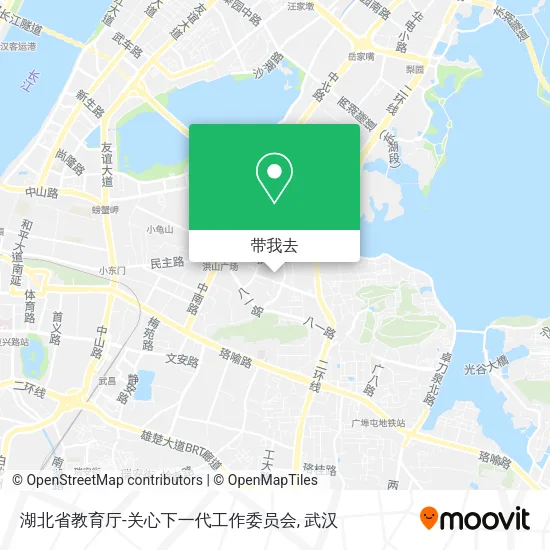 湖北省教育厅-关心下一代工作委员会地图