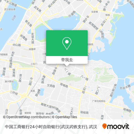 中国工商银行24小时自助银行(武汉武铁支行)地图