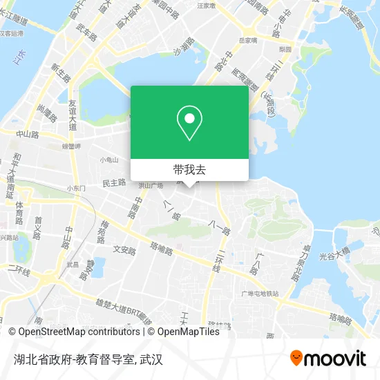 湖北省政府-教育督导室地图