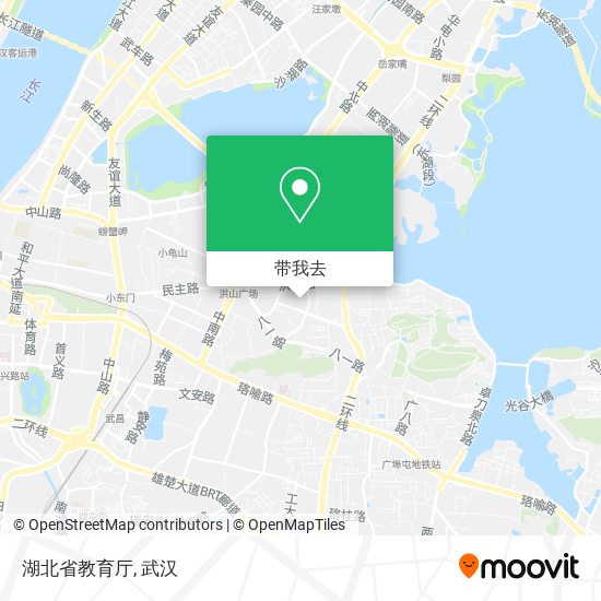 湖北省教育厅地图