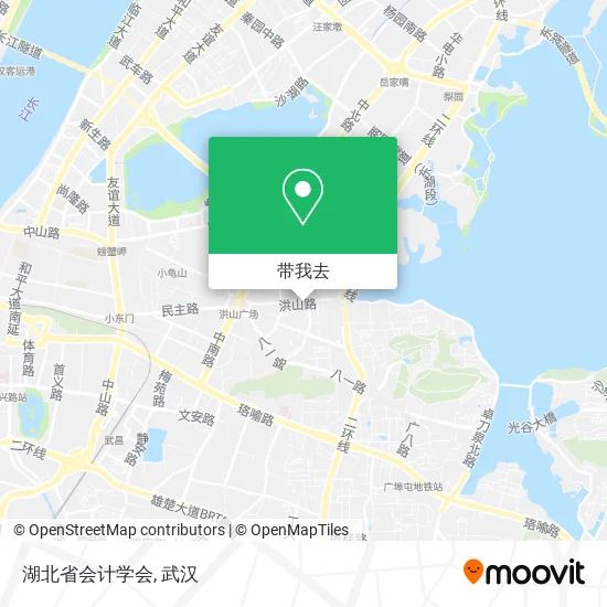 湖北省会计学会地图