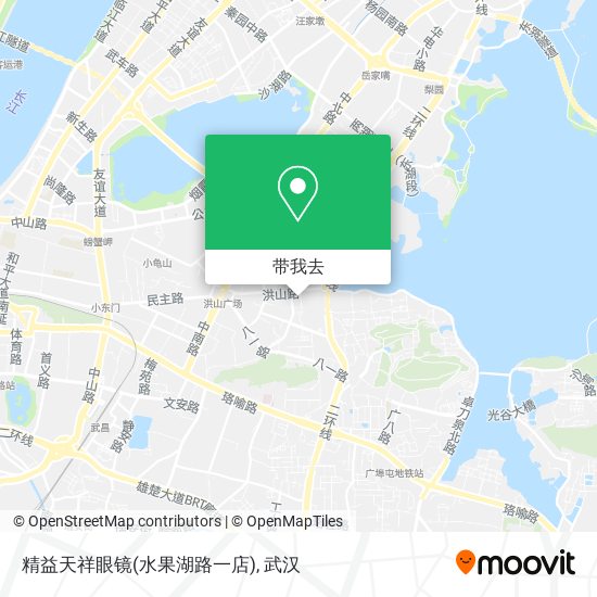 精益天祥眼镜(水果湖路一店)地图