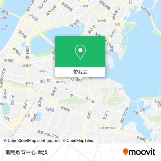 鹏程教育中心地图