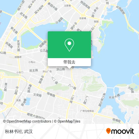 秋林书社地图