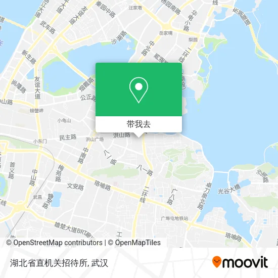 湖北省直机关招待所地图