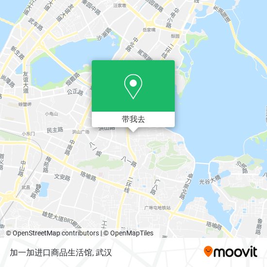 加一加进口商品生活馆地图