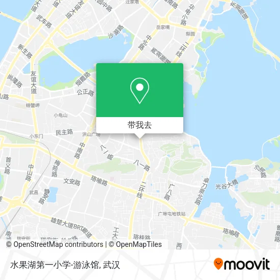 水果湖第一小学-游泳馆地图