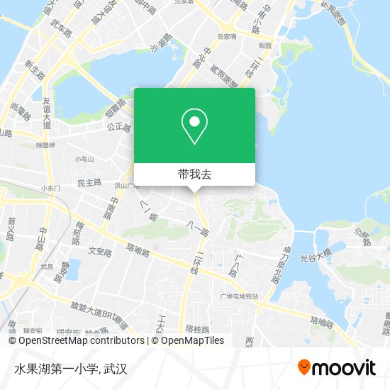 水果湖第一小学地图