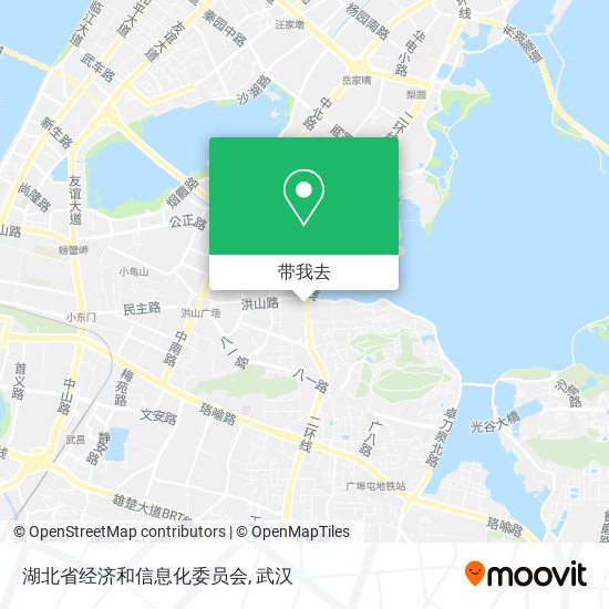 湖北省经济和信息化委员会地图