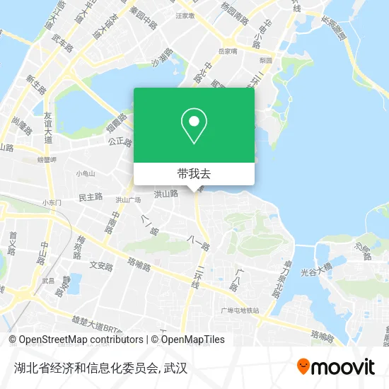 湖北省经济和信息化委员会地图