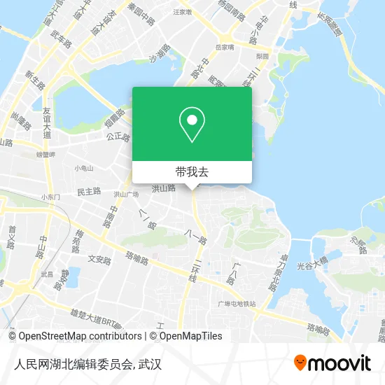 人民网湖北编辑委员会地图