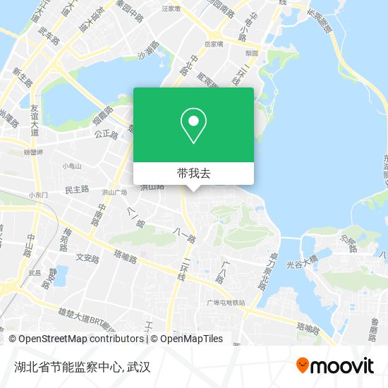 湖北省节能监察中心地图