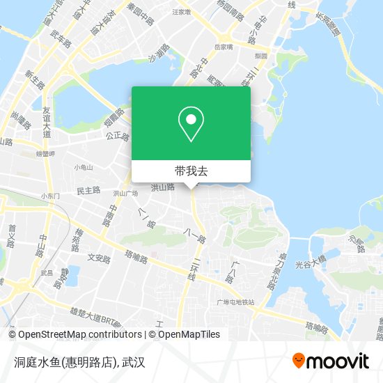 洞庭水鱼(惠明路店)地图