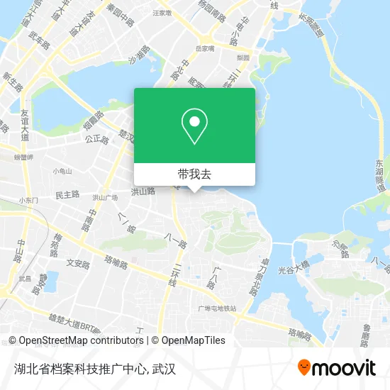 湖北省档案科技推广中心地图