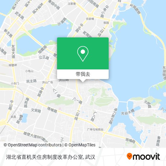 湖北省直机关住房制度改革办公室地图