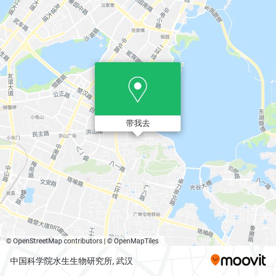 中国科学院水生生物研究所地图