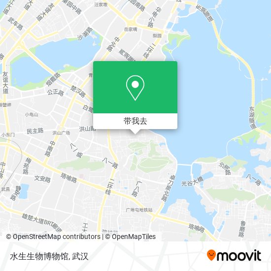 水生生物博物馆地图
