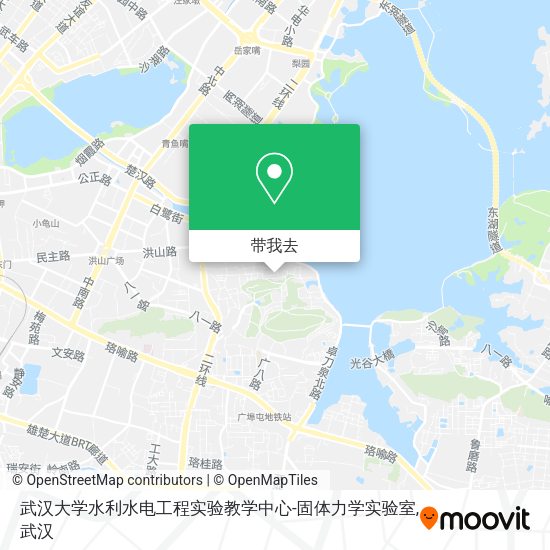 武汉大学水利水电工程实验教学中心-固体力学实验室地图