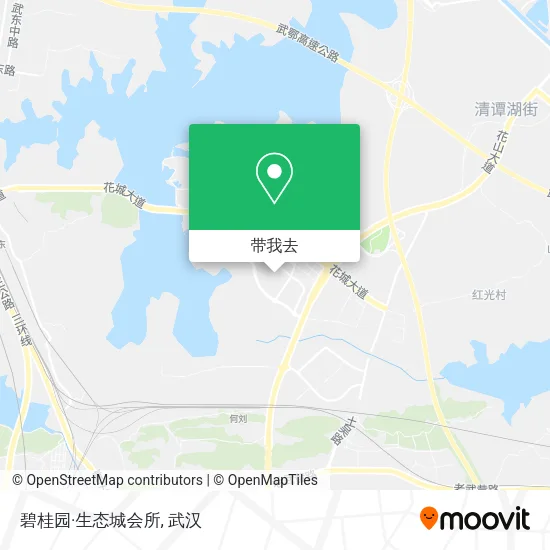 碧桂园·生态城会所地图