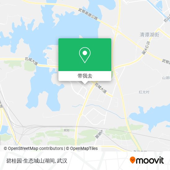 碧桂园·生态城山湖间地图