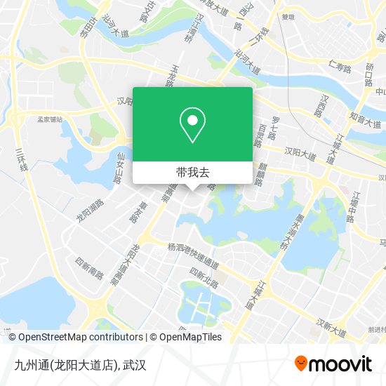 九州通(龙阳大道店)地图