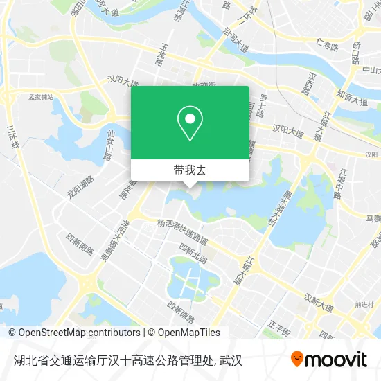 湖北省交通运输厅汉十高速公路管理处地图