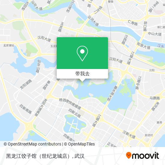 黑龙江饺子馆（世纪龙城店）地图