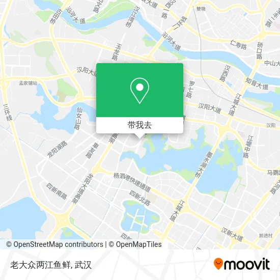 老大众两江鱼鲜地图